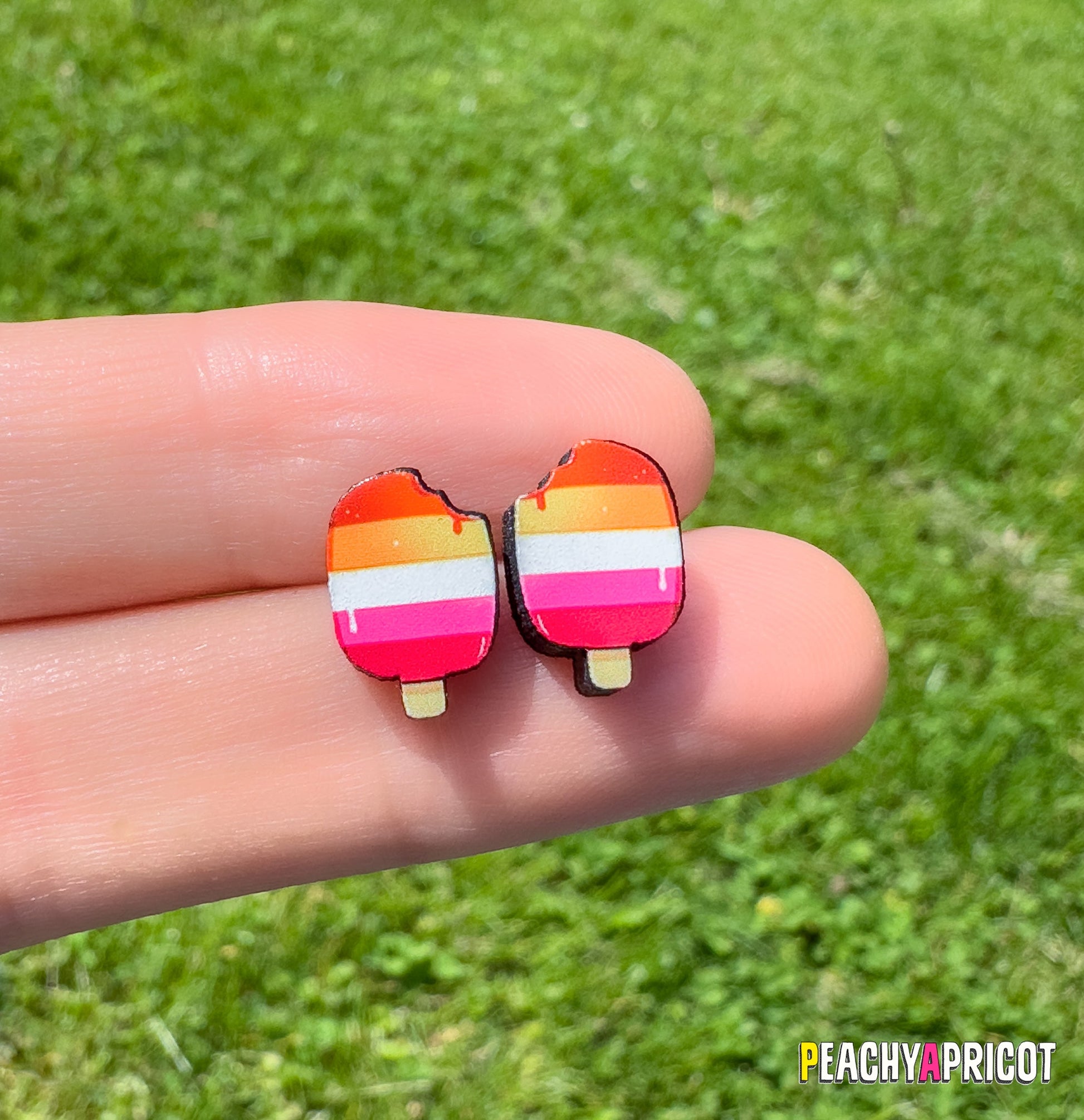 Lesbian Pride Earrings