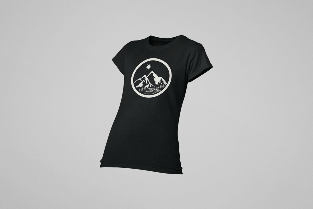 Life in the Mountains Women’s Cotton Tee