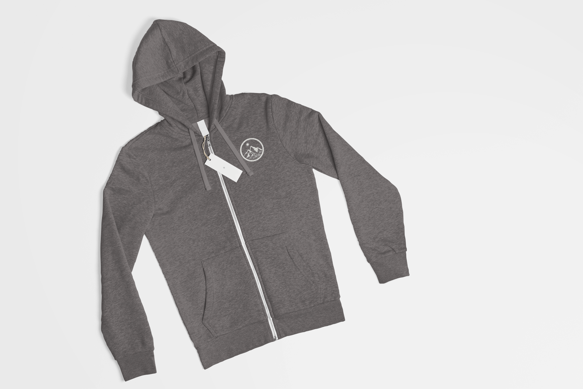 Life in the Mountains Zip Hoodie