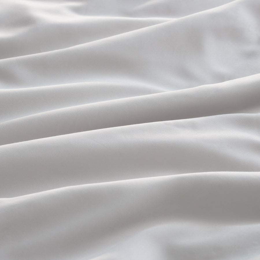 Ensemble de housse de couette en sergé de bambou biologique