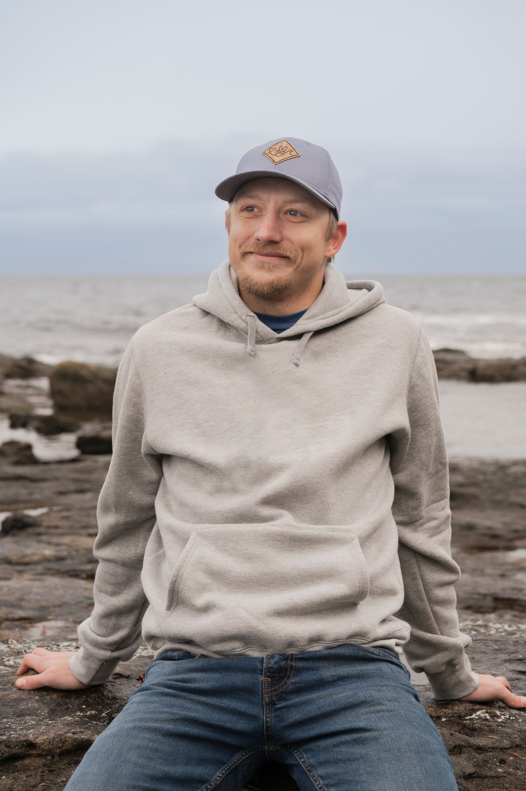 Unisex Eco Hoodie - Heather Grey