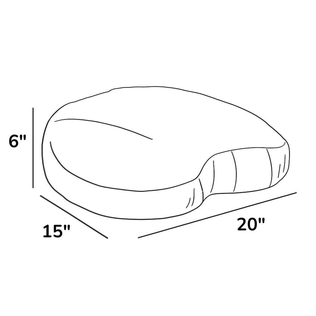Crescent Meditation Cushion