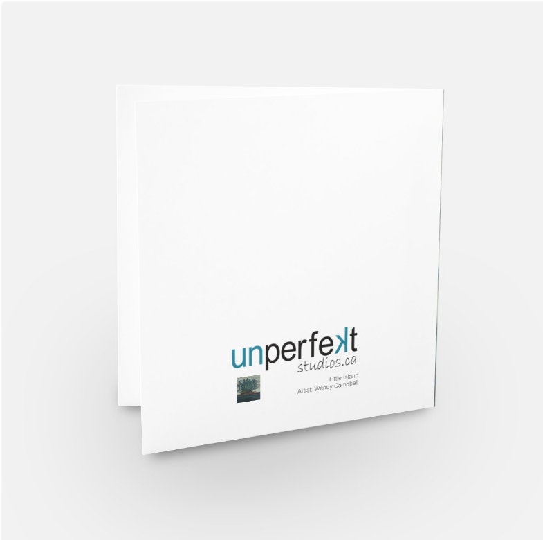 Greeting Card - Little Island