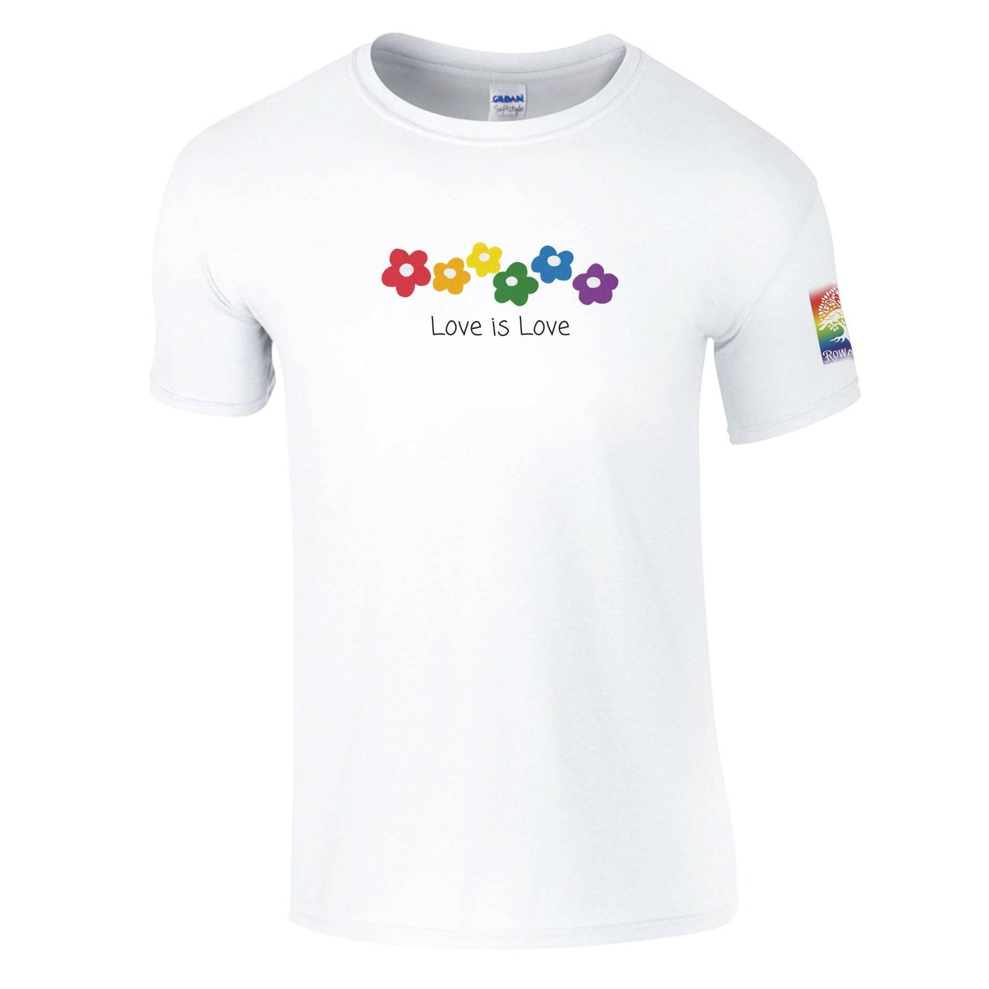 Love is Love Classic Unisex Crewneck T-shirt | Gildan® 64000  White