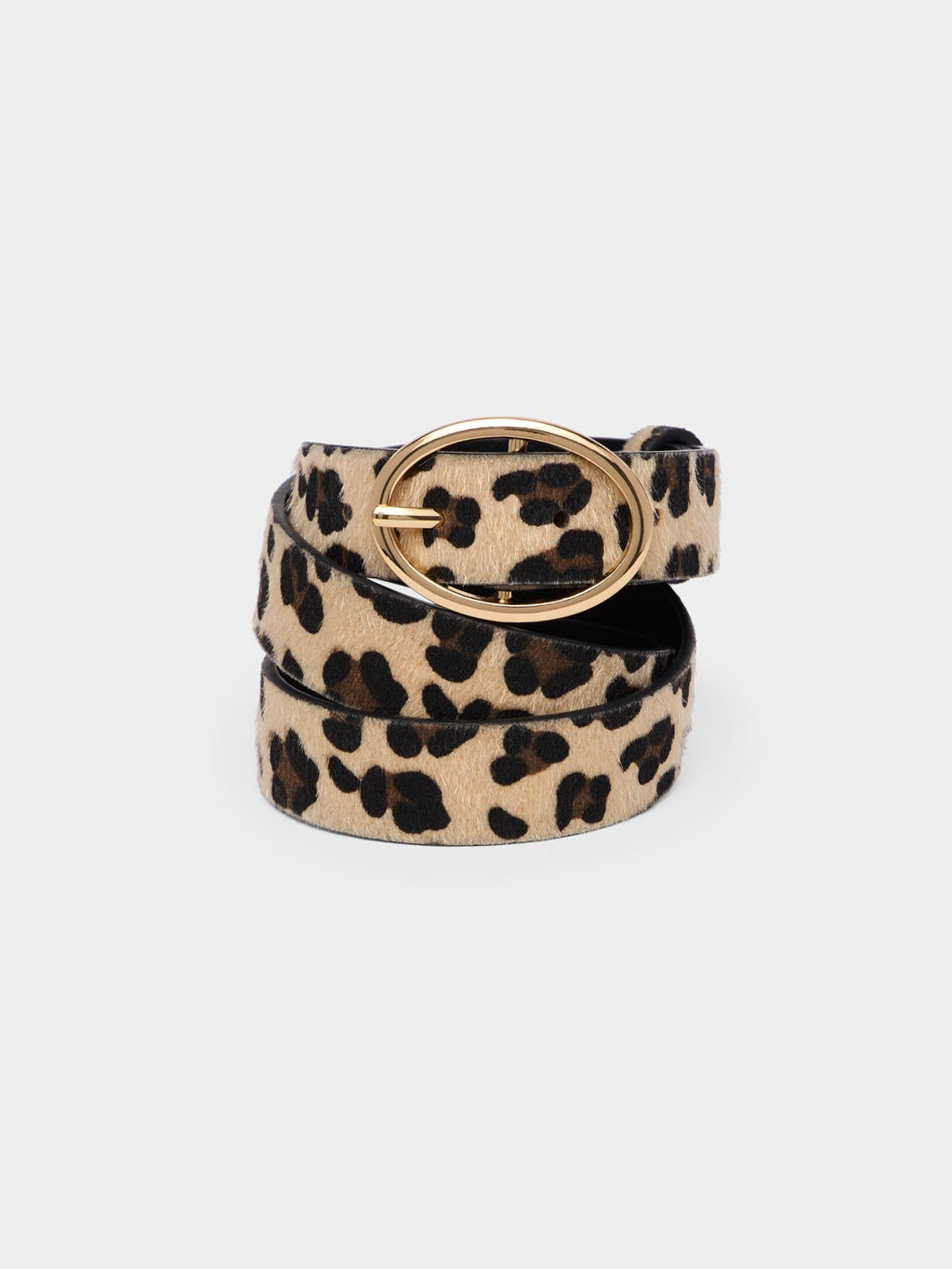 Leopard Print Belt