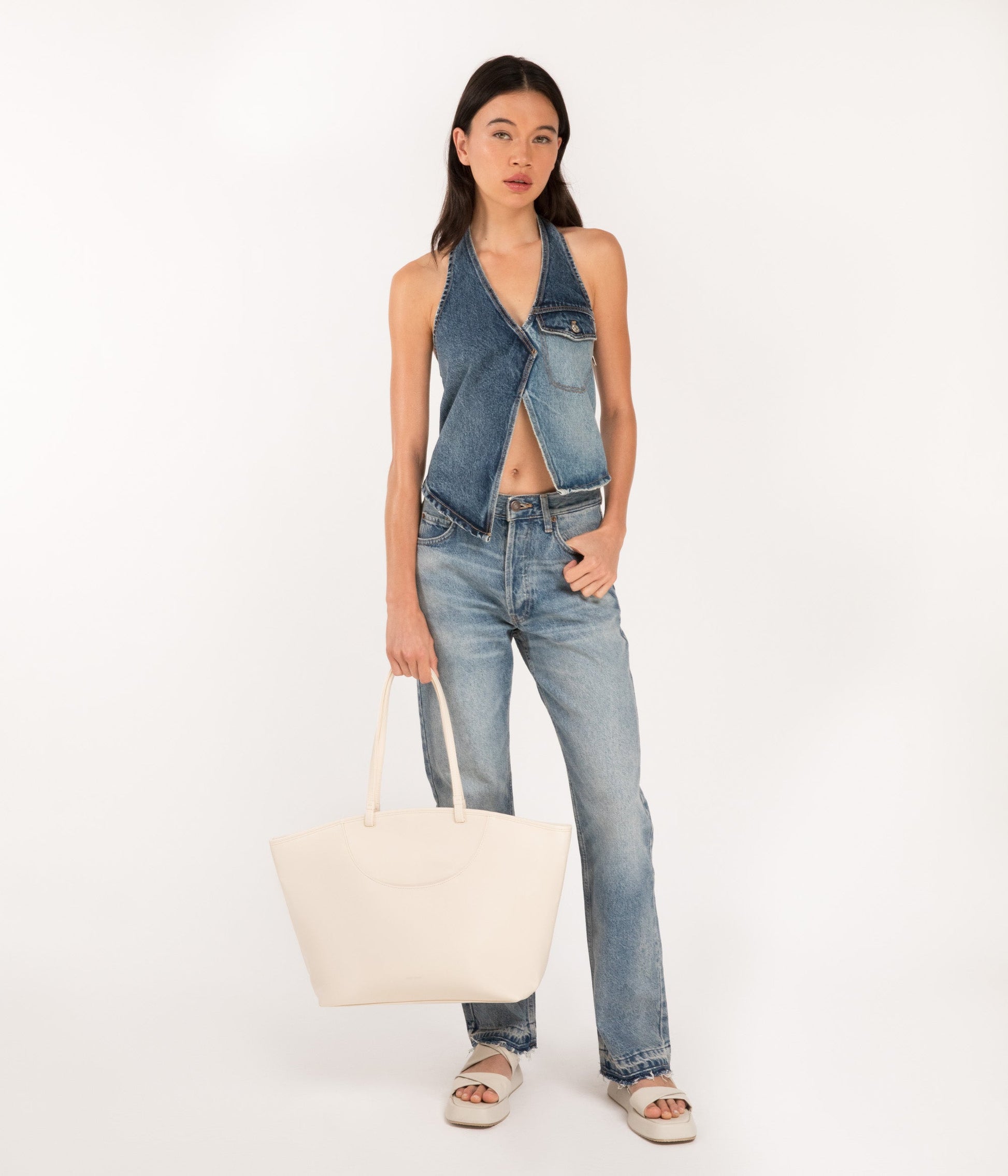Grand sac fourre-tout végétalien ALLIE - Arbor