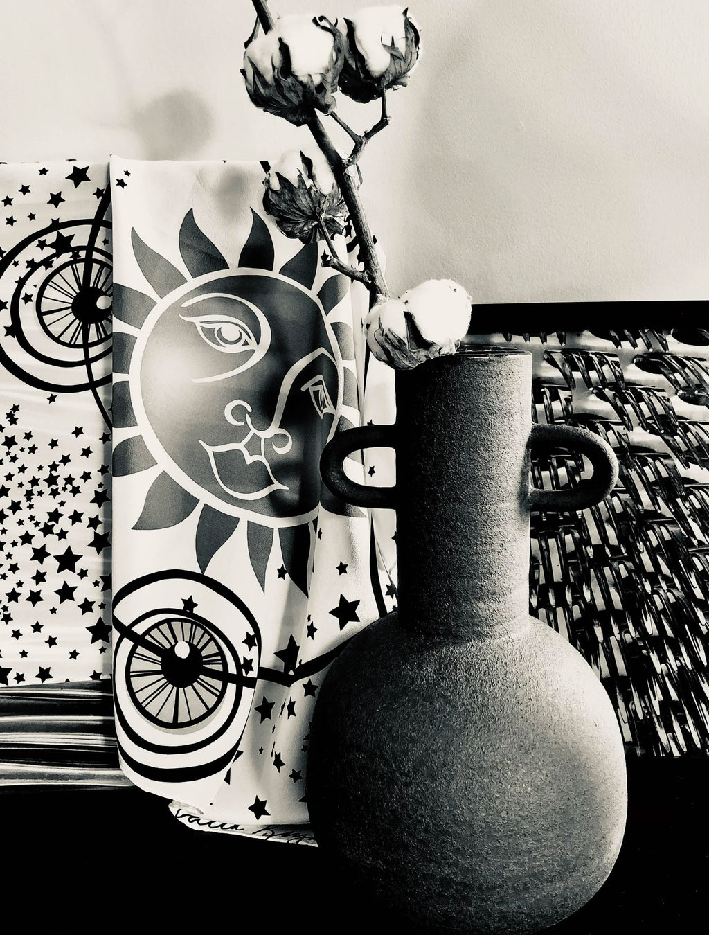 the tides silk scarf