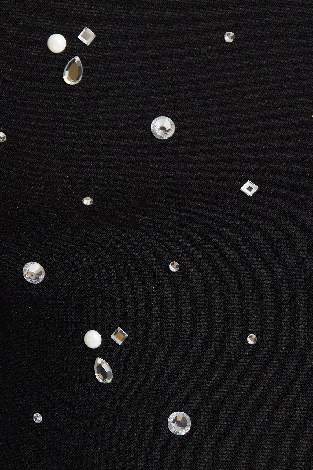 Haut bustier court à strass