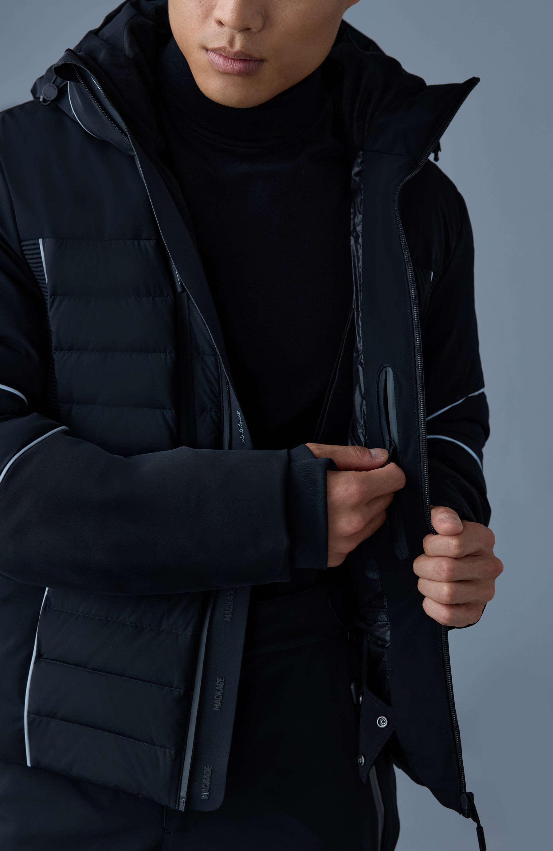 JASPER Light down ski jacket