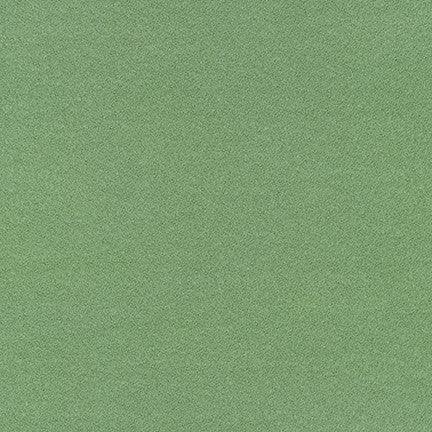 Flanelle unie biologique Mammoth - Sauge, 1/4 yard