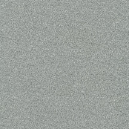 Flanelle solide biologique Mammoth - Brouillard, 1/4 yard