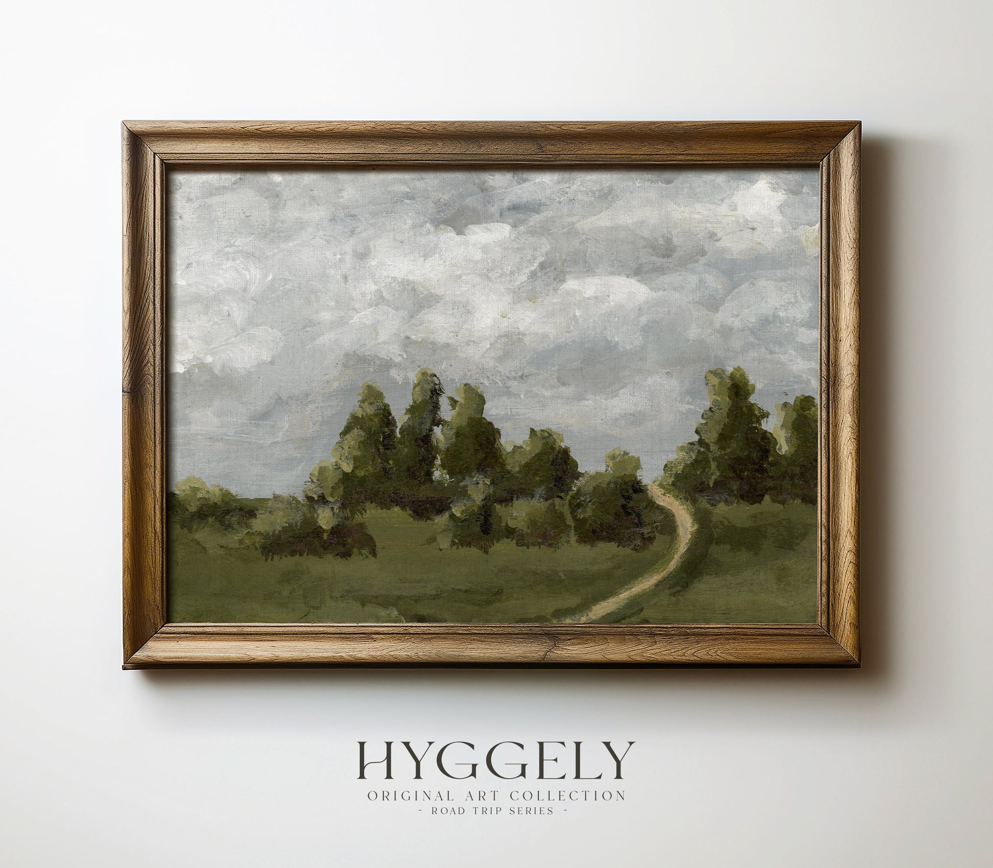 Brewing Storm | Landscape Art Print | Road Trip Series | RT130