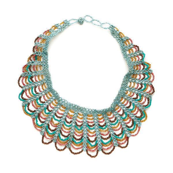 Lace Beaded Collar