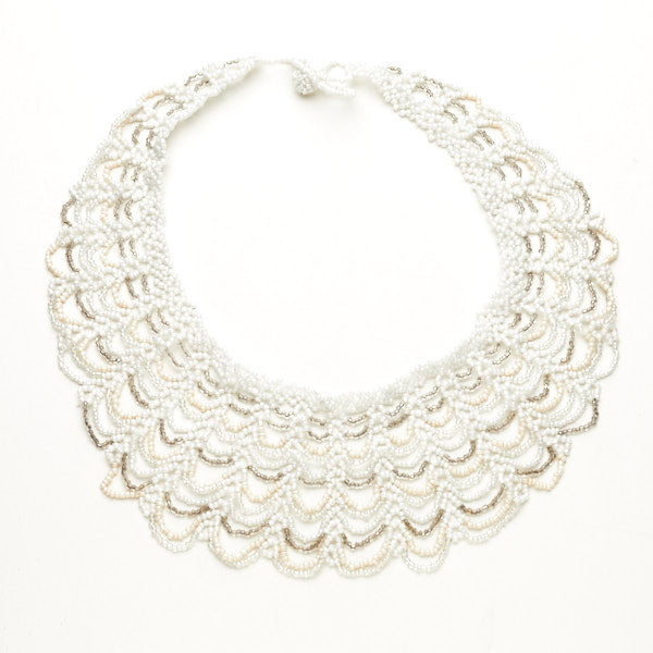 Lace Beaded Collar