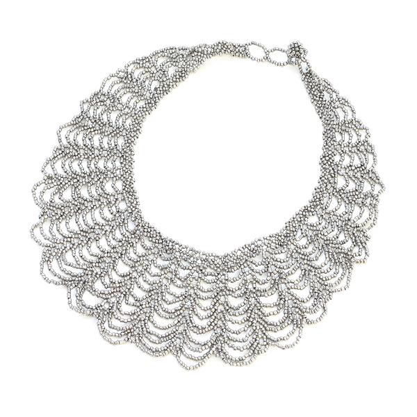Lace Beaded Collar