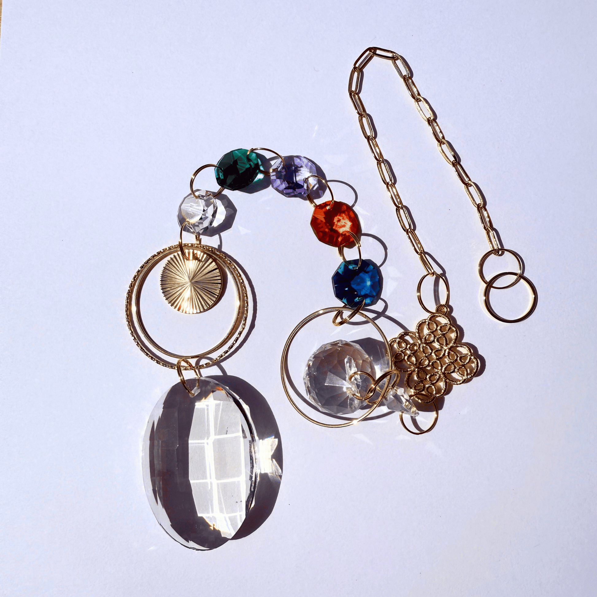 Medallion Prism Suncatcher