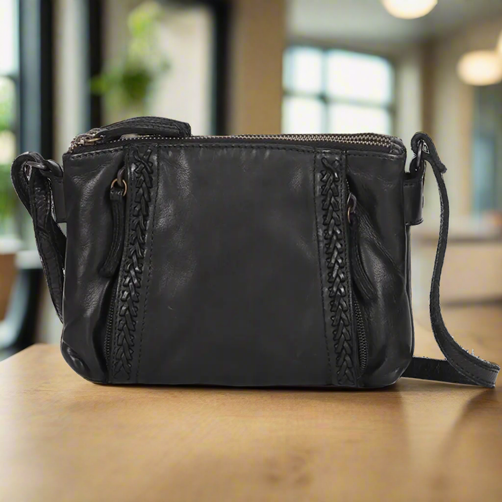 Sac bandoulière tressé MET