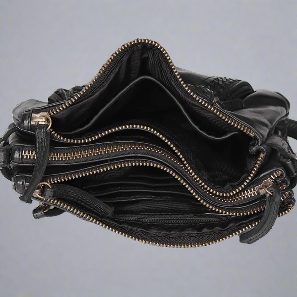 Sac bandoulière tressé MET