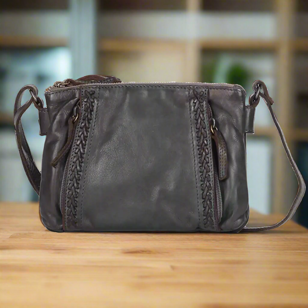 Sac bandoulière tressé MET