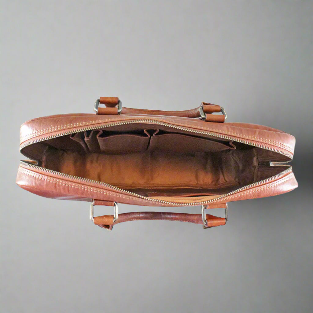 Sacoche en cuir MET | Sacoche pour ordinateur portable