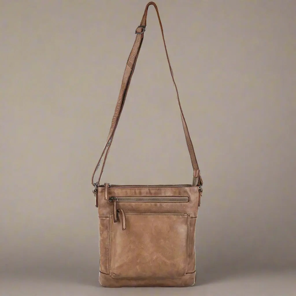 Sac bandoulière en cuir MET