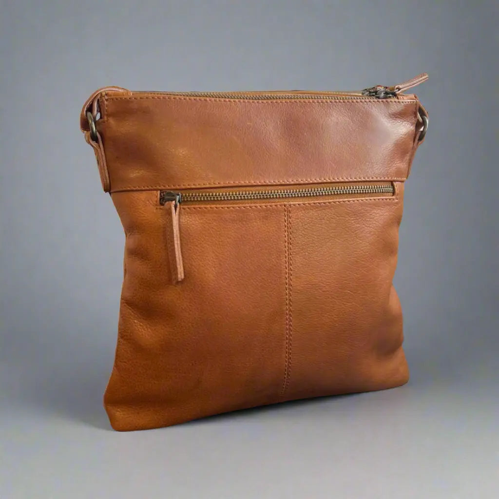 Sac à main bandoulière en cuir MET à trois compartiments