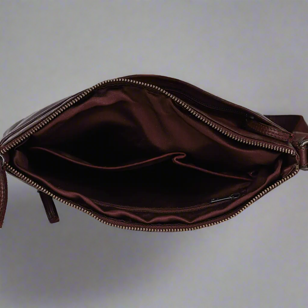 Sac bandoulière MET à fermeture éclair supérieure