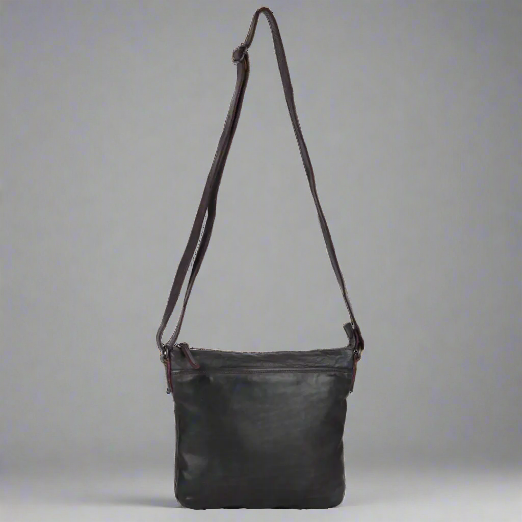 Sac bandoulière MET à fermeture éclair supérieure