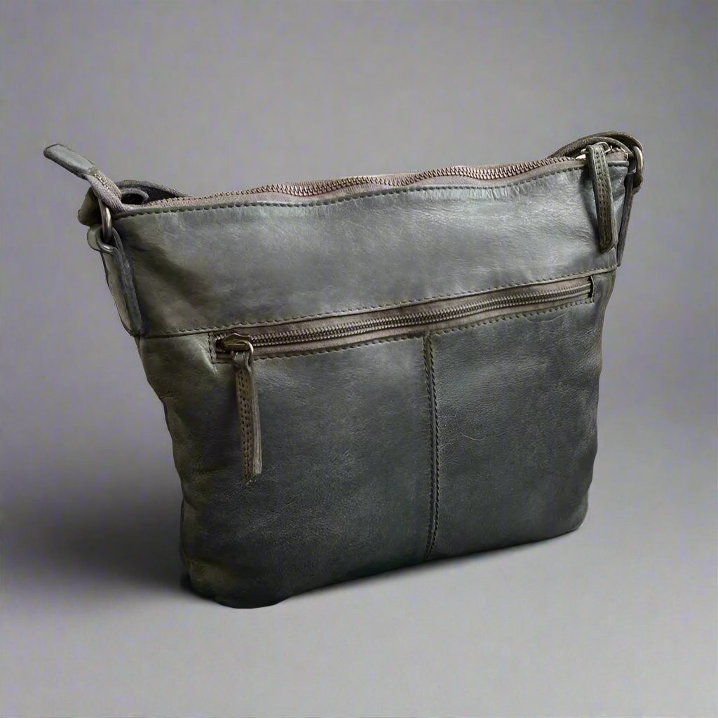 Sac bandoulière MET à fermeture éclair supérieure