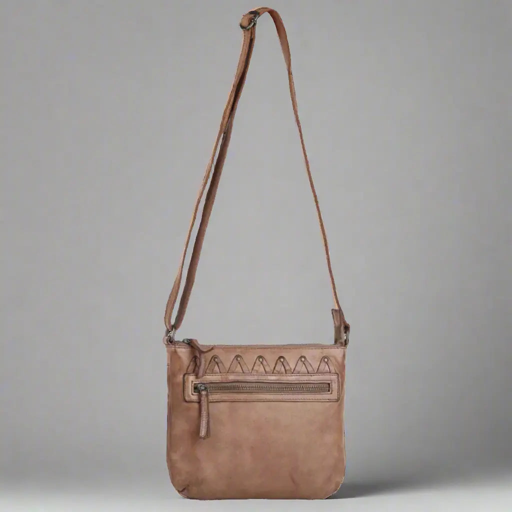 Sac bandoulière en cuir MET V Stitch