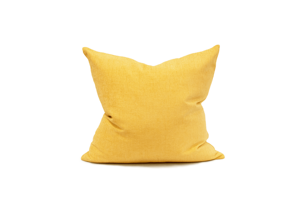 Housse de coussin en chenille Sunshine