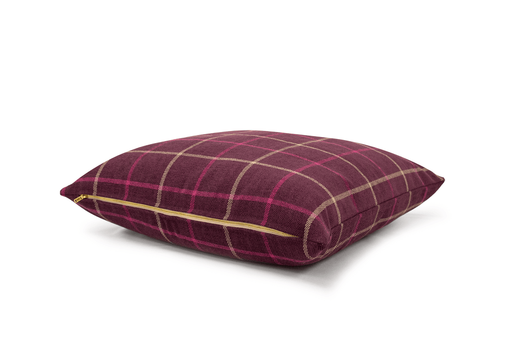 Vino Check Cushion Cover
