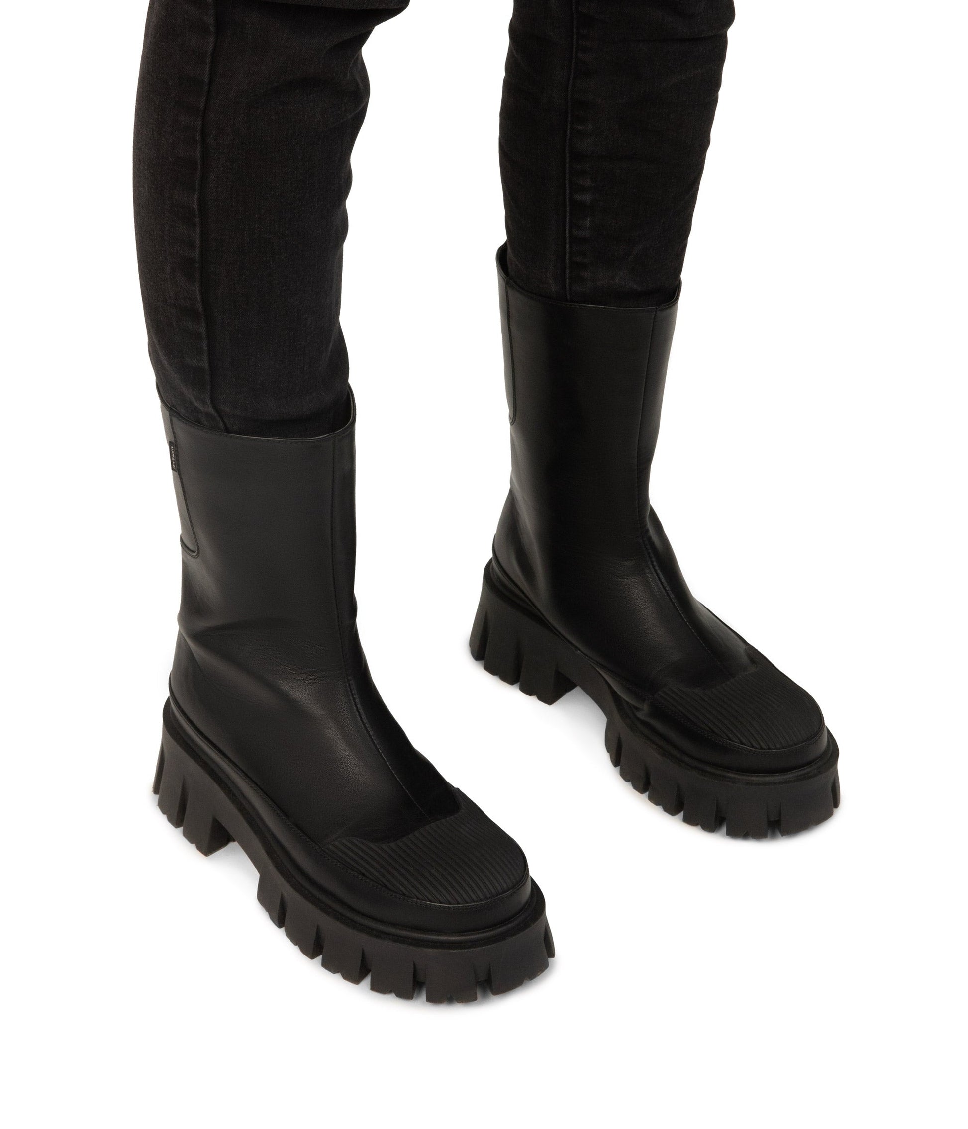 Bottines Chelsea épaisses végétaliennes AVIKA pour femmes