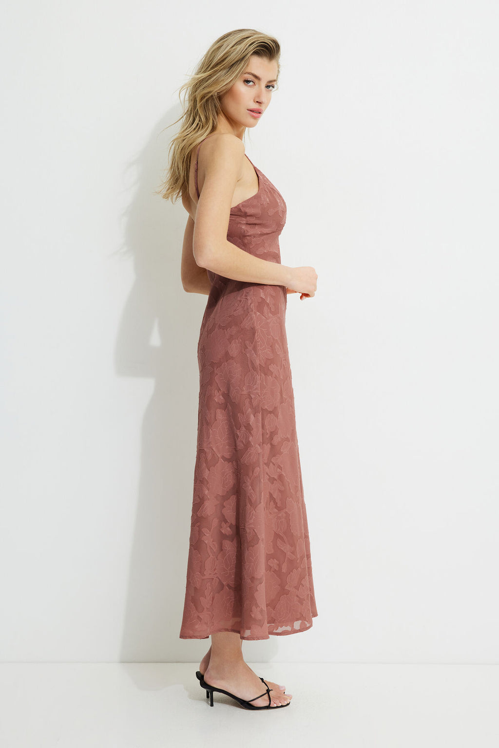 Sage Maxi Slip Dress