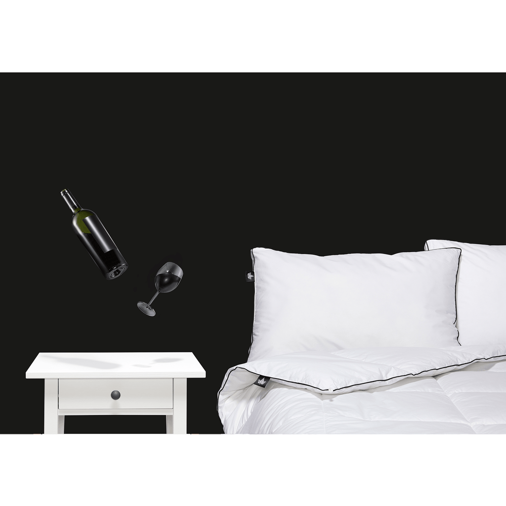 Oreiller en microfibre imitation duvet