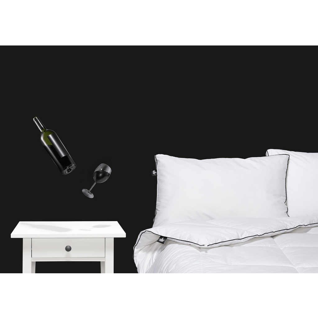 Matelas en polyester alternative au duvet de microfibre