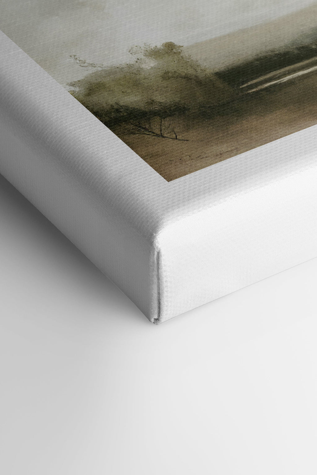 Misty Morning, Stretched Canvas Artwork