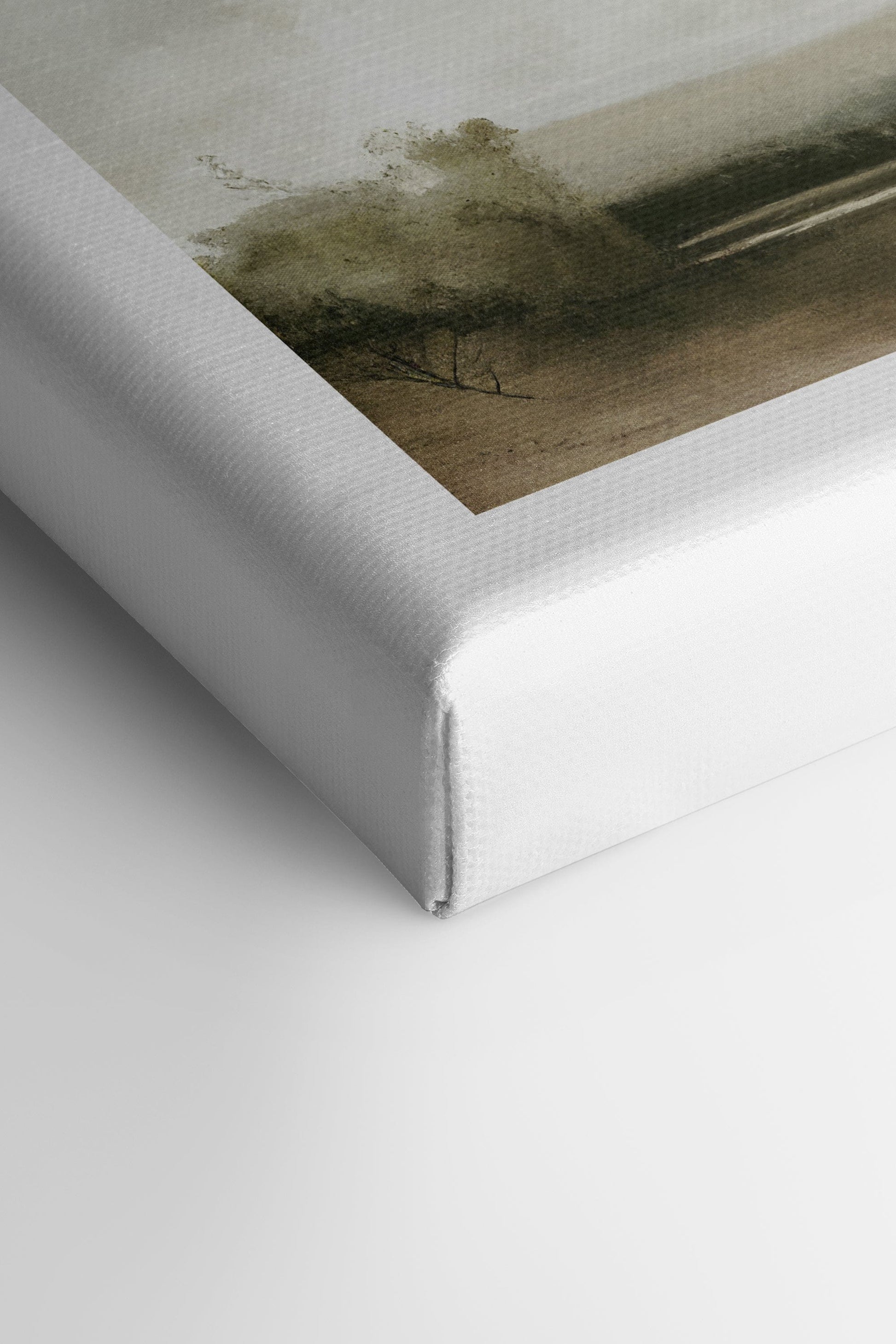 Misty Morning, Stretched Canvas Artwork