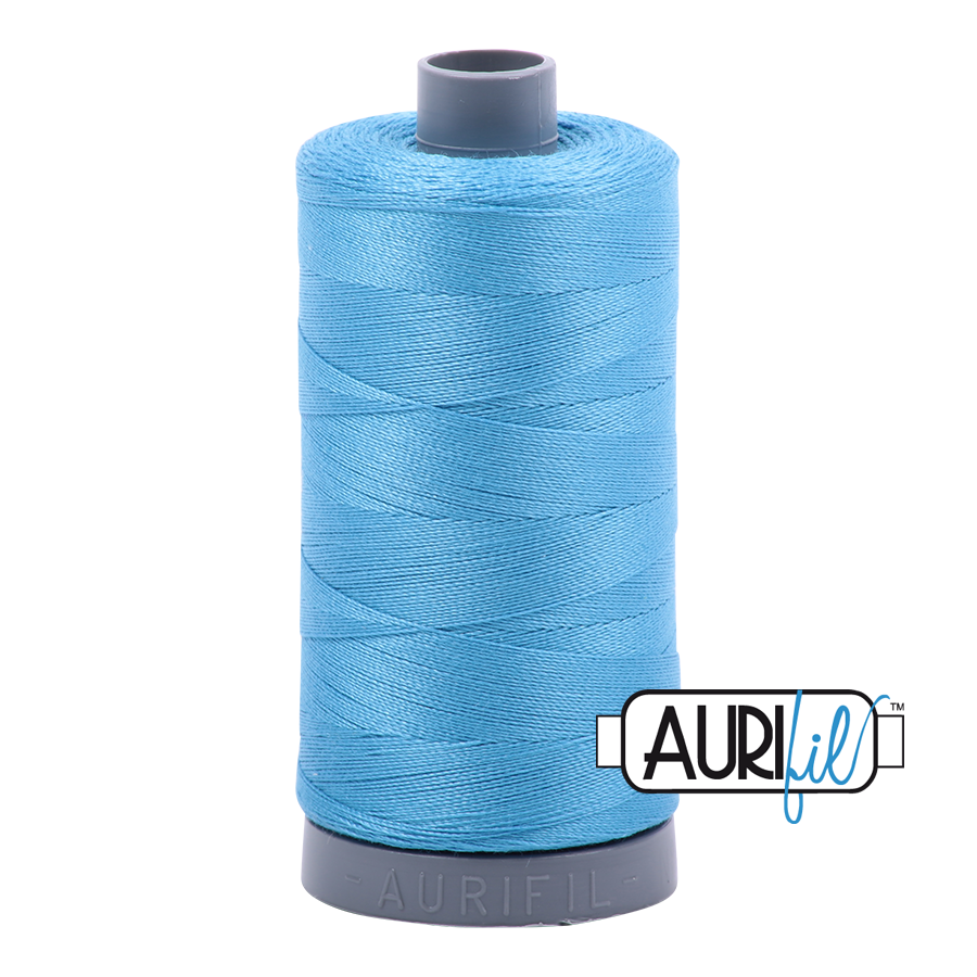 Fil Aurifil - Bleu sarcelle vif 1320 - 28wt