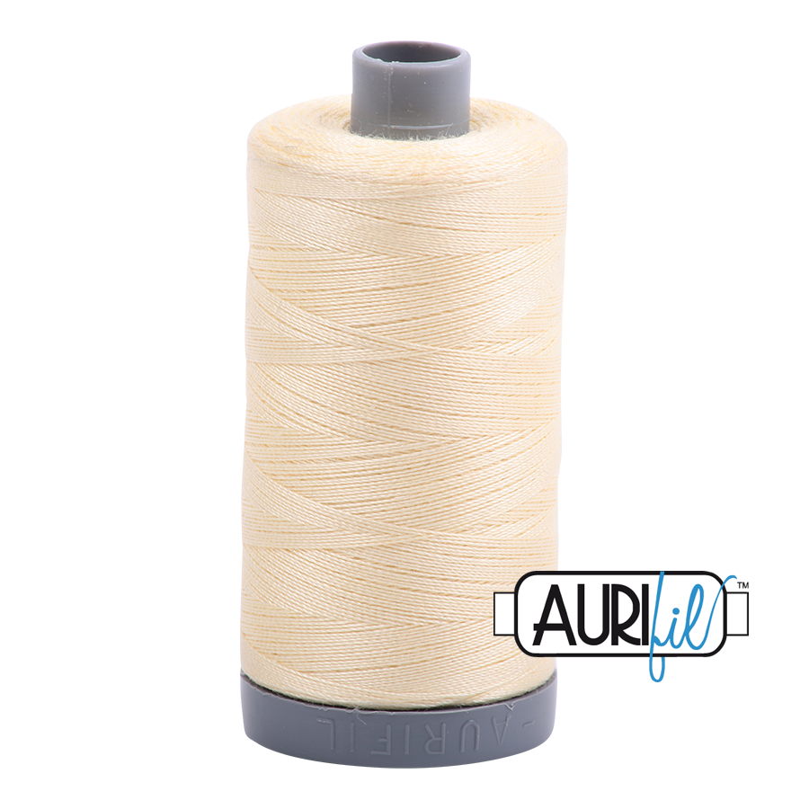 Fil Aurifil - Citron clair 2110 - 28wt