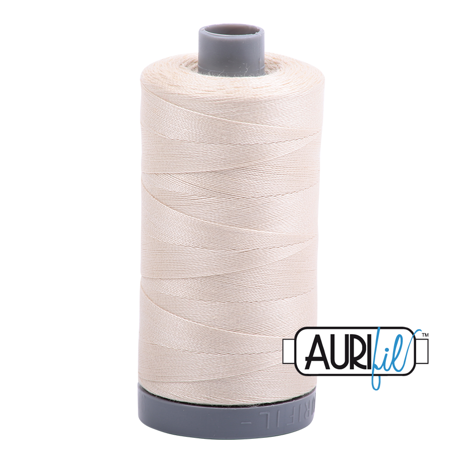 Fil Aurifil – Beige clair 2310 – 28wt