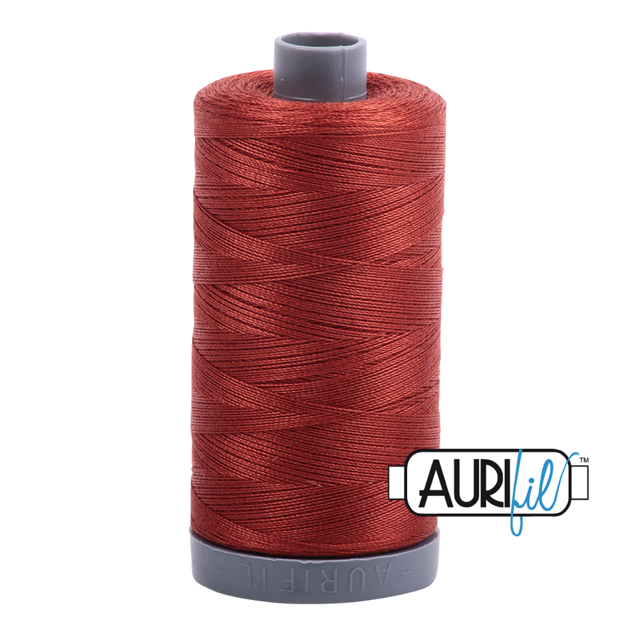 Aurifil Thread - Terracotta 2385 - 28wt