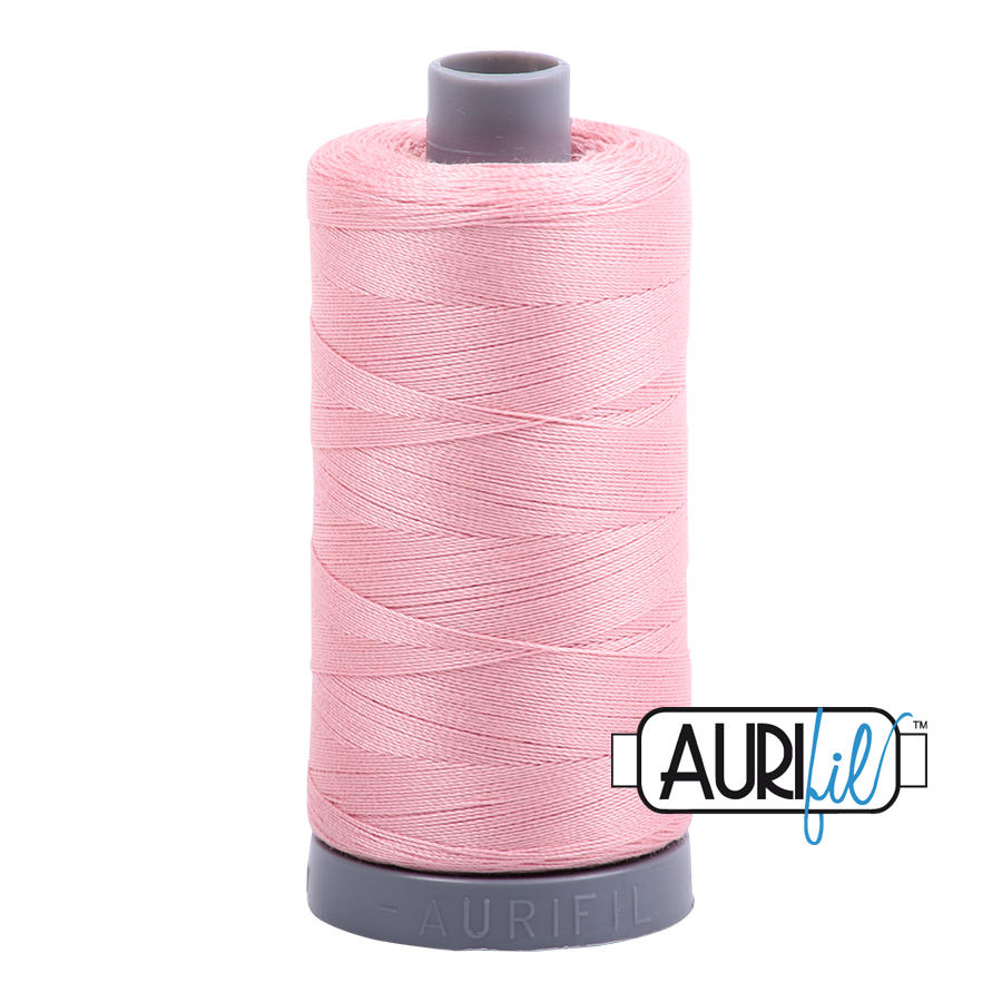 Fil Aurifil - Pivoine claire 2437 - 28wt