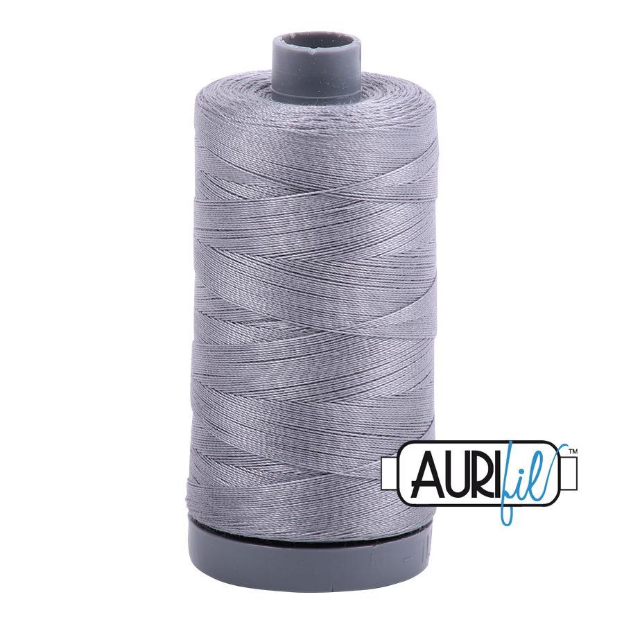Fil Aurifil - Aluminium 2615 - 28wt