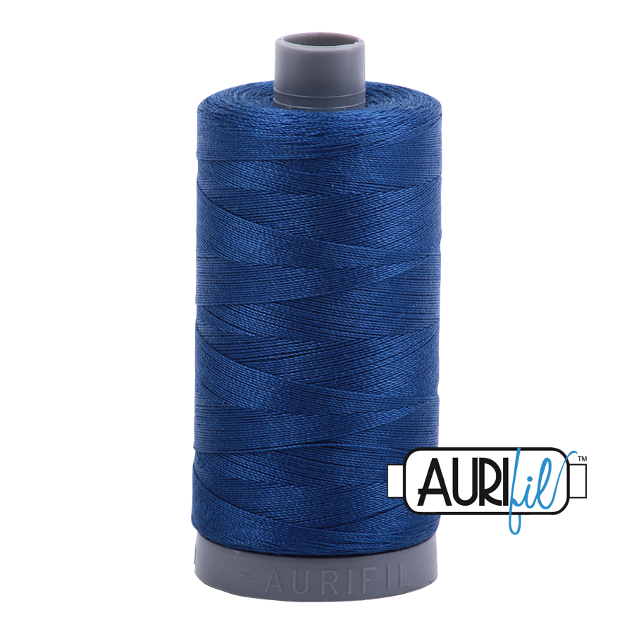 Fil Aurifil – Bleu de Delft foncé 2780 – 28wt