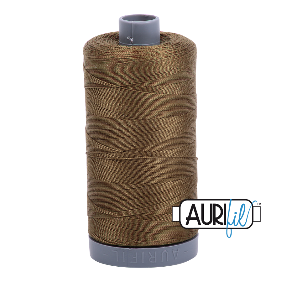Fil Aurifil – Olive foncé 4173 – 28wt