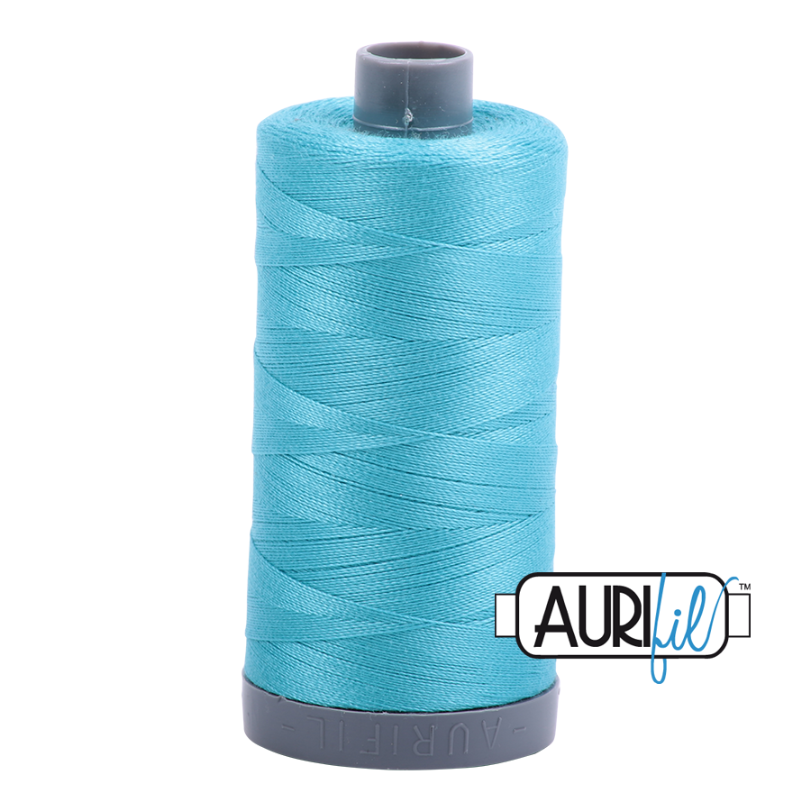 Fil Aurifil – Turquoise brillant 5005 – 28 %