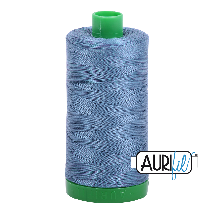 Fil Aurifil – Bleu gris 1126 – 40wt