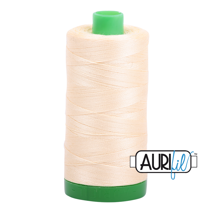 Fil Aurifil - Beurre 2123 - 40wt