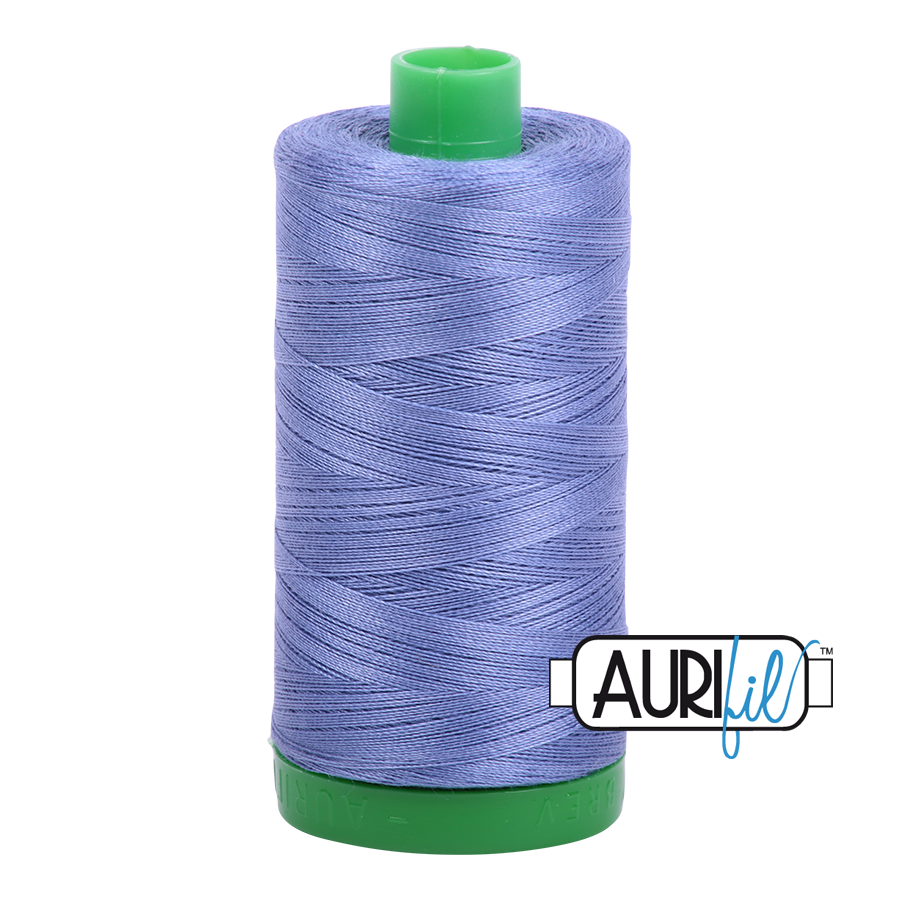 Fil Aurifil - Bleu poussiéreux violet 2525 - 40wt